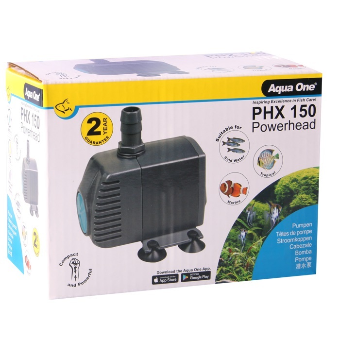 Aqua One Aquarium Powerhead - Phx 150 (600lh)