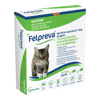 Felpreva Spot on for Large Cats 5-8kg - Green (6 months)