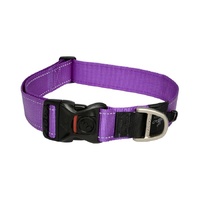 Rogz Utility Classic Dog Collar - XX-Large (40mm x 50-80cm) - Purple