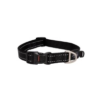 Rogz Utility Classic Dog Collar - Large (20mm x 34-56cm) - Black