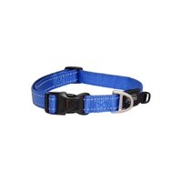 Rogz Utility Classic Dog Collar - Large (20mm x 34-56cm) - Blue