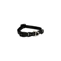 Rogz Utility Classic Dog Collar - Small (11mm x 20-31cm) - Black