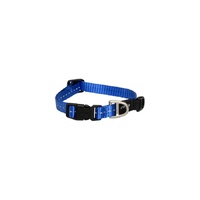 Rogz Utility Classic Dog Collar - Small (11mm x 20-31cm) - Blue