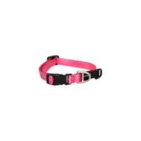 Rogz Utility Classic Dog Collar - Small (11mm x 20-31cm) - Pink