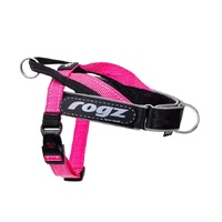 Rogz Utility LetzGo Personalised Dog Harness - Small - Pink