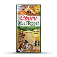 INABA Churu Dog Meal Topper - Chicken - 56g (4 Tubes)