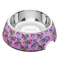 FuzzYard Easy Feeder Dog Bowl - Fiesta - Medium (400ml)