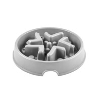 All Fur You Dog Bamboo Slow Feeder - Grey