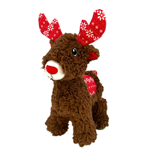 KONG Holiday Sherps Reindeer - Medium