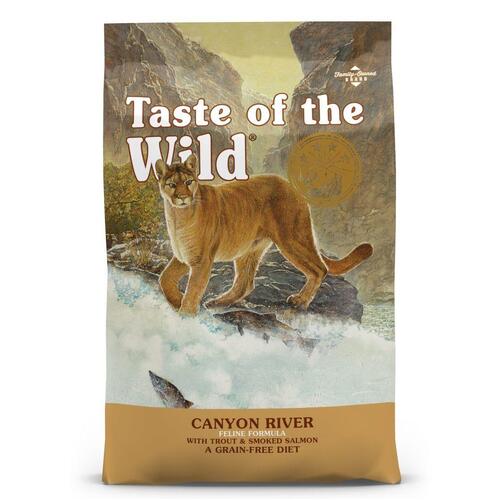 Taste of the Wild Grain Free Canyon River Feline Adult Cat Food - 2kg