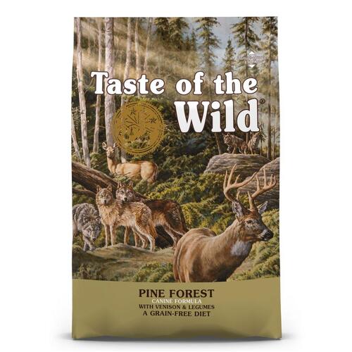 Taste of the Wild Grain Free Pine Forest Canine Adult Dog Food - 2kg