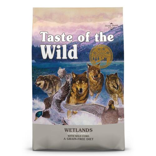 Taste of the Wild Grain Free Wetlands Canine Adult Dog Food - 12.2kg