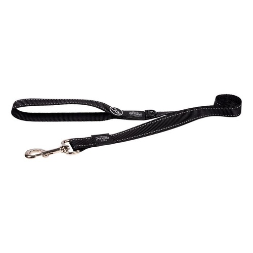 Rogz Utility Classic Dog Lead - X-Large (25mm x 120cm) - Black