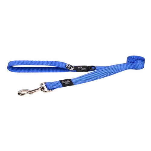 Rogz Utility Classic Dog Lead - X-Large (25mm x 120cm) - Blue