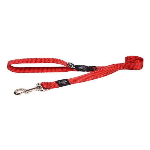 Rogz Utility Classic Dog Lead - X-Large (25mm x 120cm) - Red