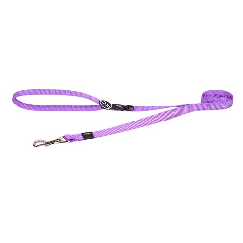 Rogz Utility Classic Dog Lead - Medium (16mm x 140cm) - Purple