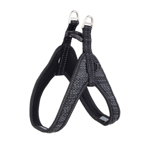 Rogz Utility Fast-Fit Dog Harness - Medium - Black