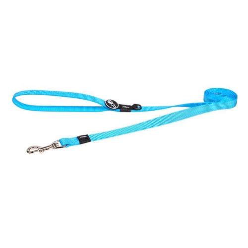 Rogz Utility Classic Dog Lead - Medium (16mm x 140cm) - Turquoise