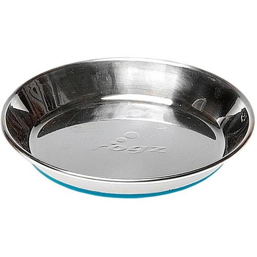 Rogz Anchovy Stainless Steel Cat Bowl - Blue