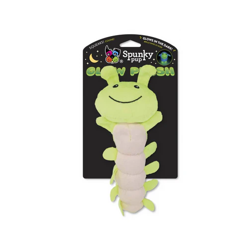 Spunky Pup Glow Plush - Caterpillar - Small