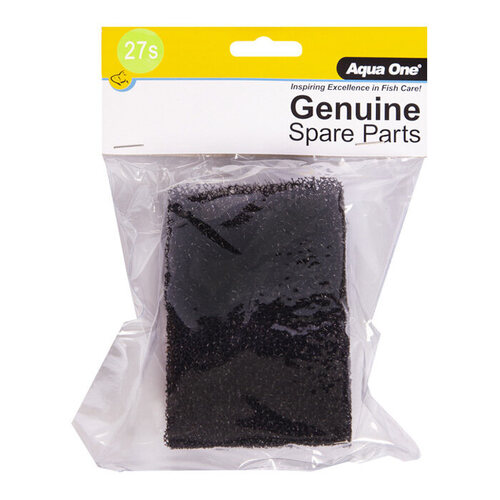 Aqua One Replacement Sponge for Maxi Filter 103F - 2 Pack (27s) (25027S)