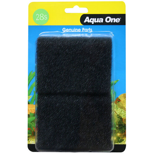 Aqua One Replacement Sponge for Maxi Filter 104F - 2 Pack (28s) (25028S)