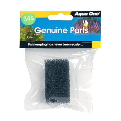 Aqua One Replacement Sponge for Mini Filter 300F - 1 Pack (34s) (25034S)