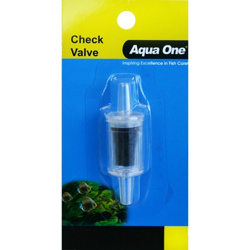 Aqua One Air Line Check Valve - Single