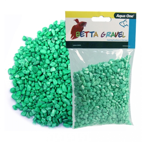 Aqua One Betta Gravel - Green - 350g