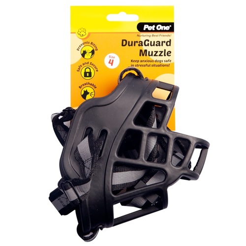 Pet One DuraGuard Muzzle - Size 4