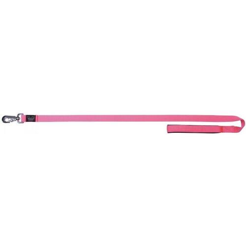 Prestige Pet Soft Padded Nylon Dog Leash - Hot Pink (25mm x 183cm)