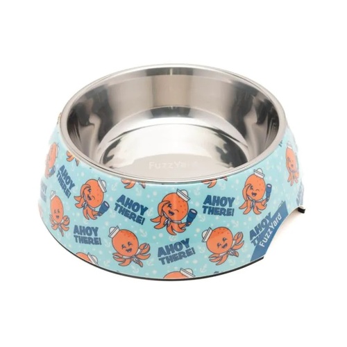 FuzzYard Easy Feeder Dog Bowl - Ahoy There - Medium (400ml)