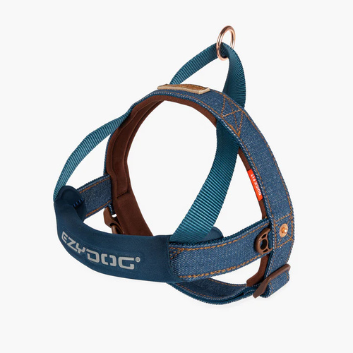 EzyDog Quick Fit Harness - X-Small (Denim Blue)