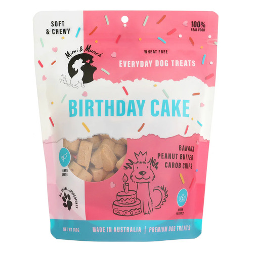 Mimi & Munch Birthday Cake Treats - 180g